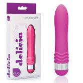 Vibrador Soft Touch Delícia 14cm na cor rosa