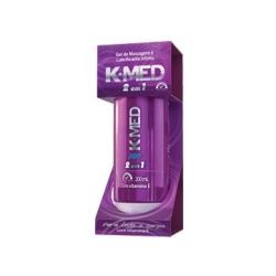 K-Med 2 em 1 - Gel de Massagem e Lubrificante Íntimo 200ml